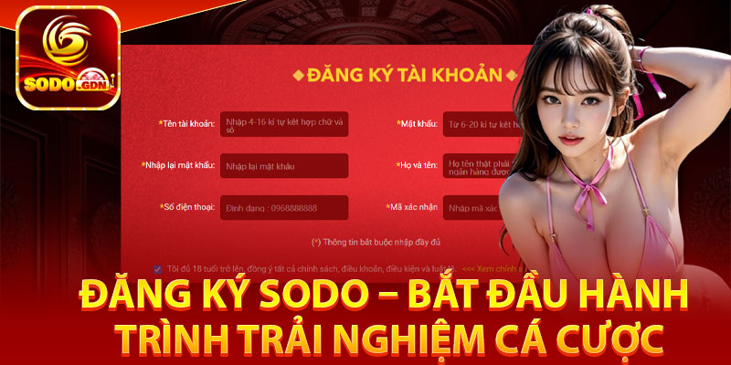 Hướng dẫn quy trình đăng ký Sodo nhanh chóng