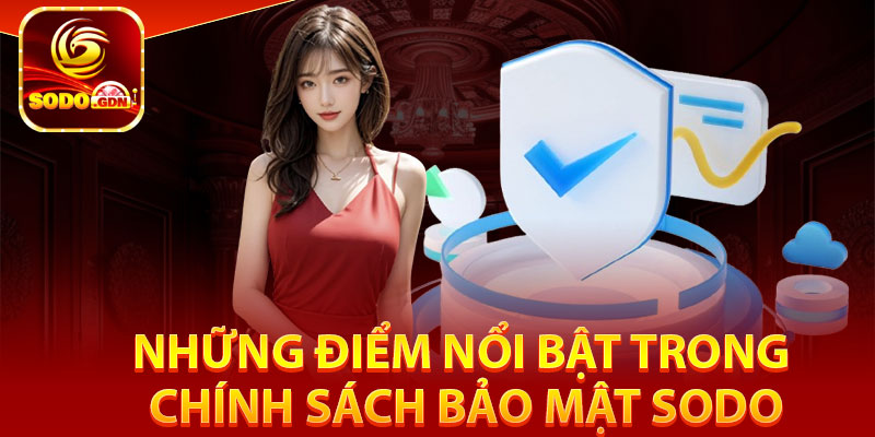 Những điểm nổi bật trong chính sách bảo mật Sodo