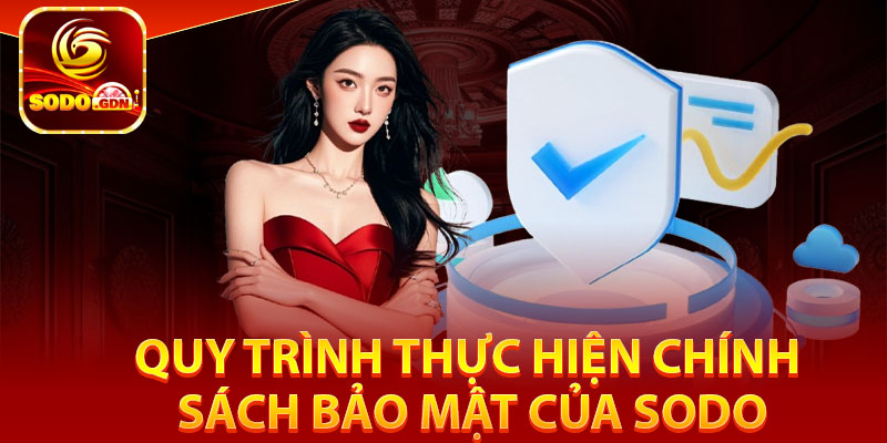 Quy trình thực hiện chính sách bảo mật của Sodo